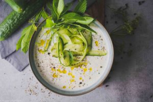 Probiotischer Tzatziki mit Milchkefir