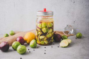 Fermentiertes Rosenkohl-Curry